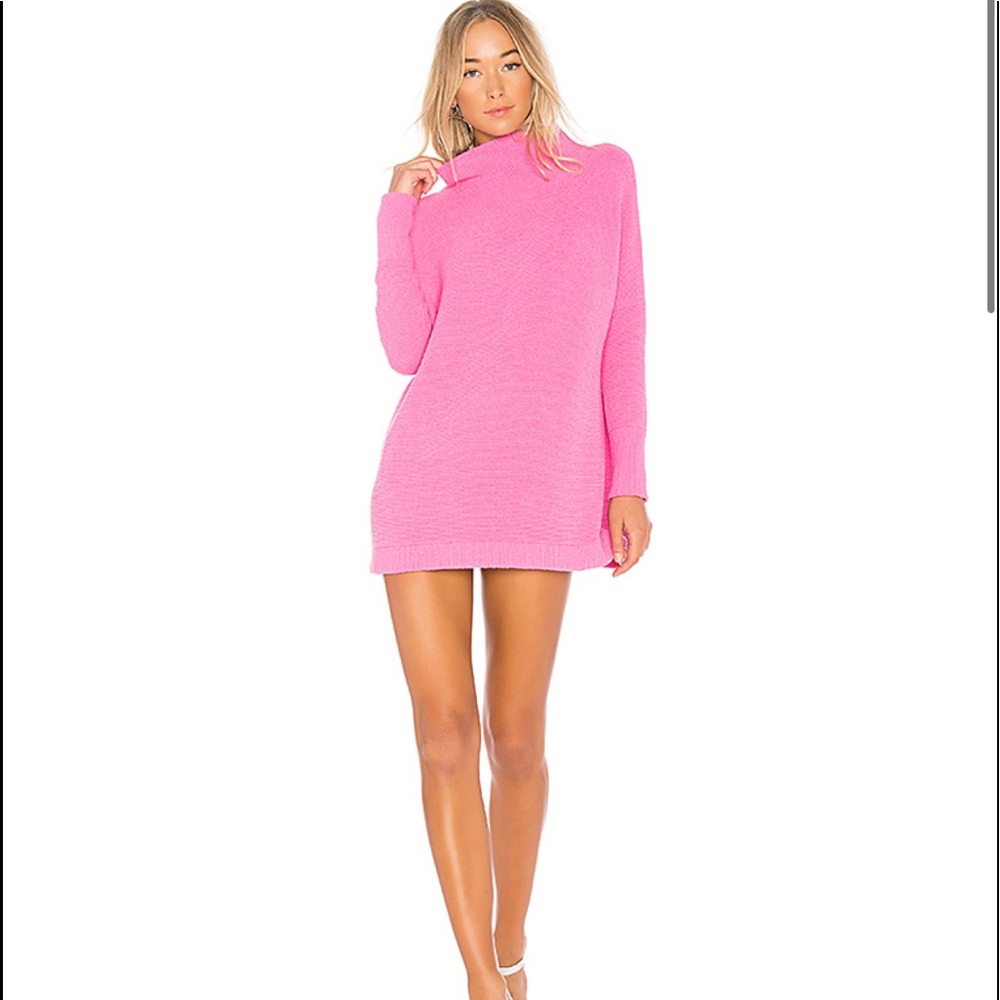 Free People Pink Slouchy Tunic